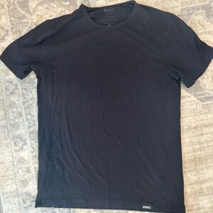 NOBULL Men's Lightweight Black Crewneck SS Shirt L